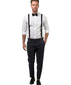 black-bow-tie-black-suspenders-for-groom-groomsmen-prom-ring-bearer